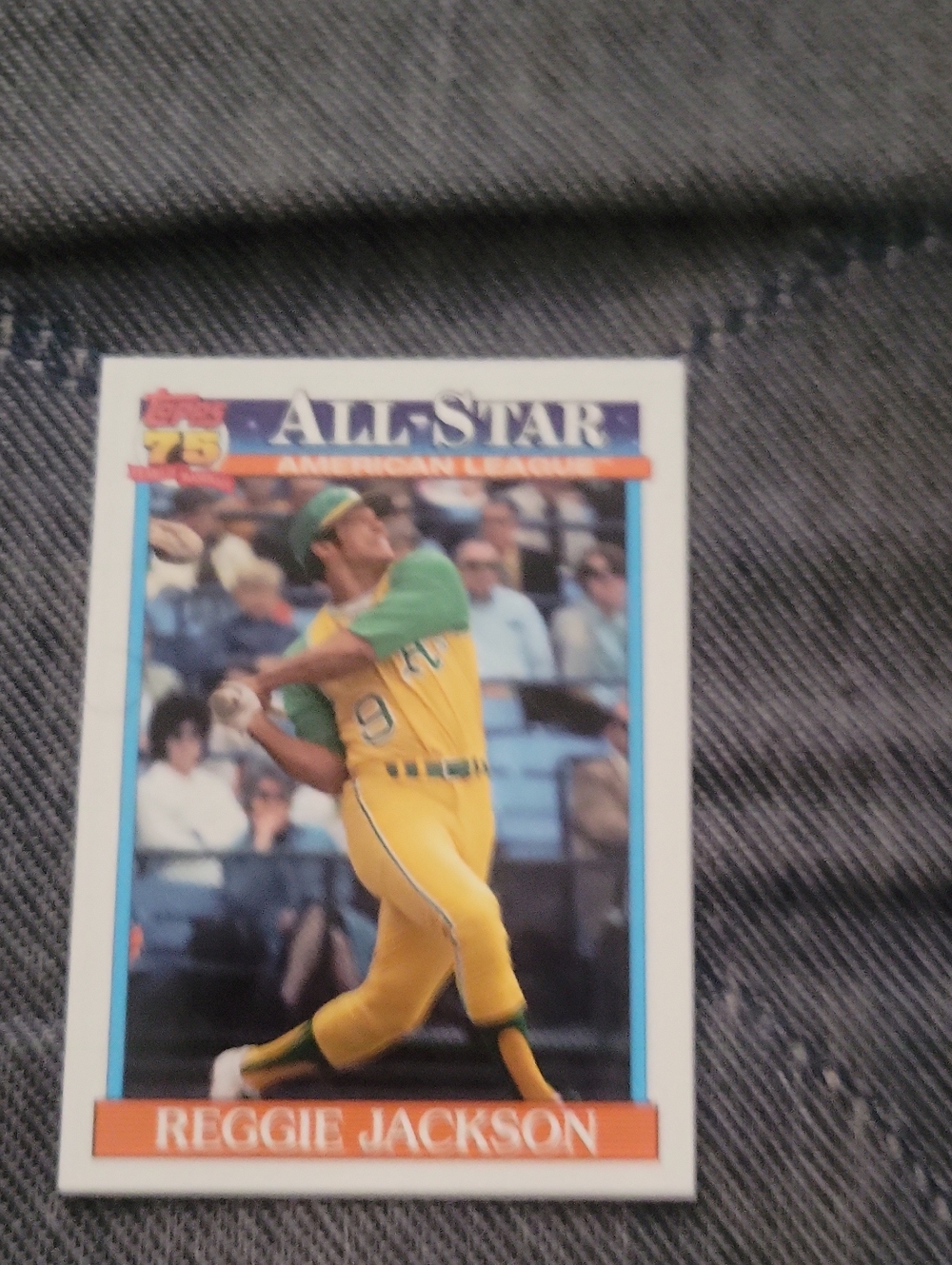 Reggie Jackson Card